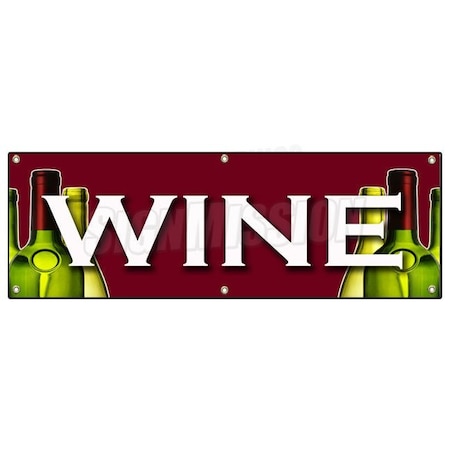 Signmission WINE BANNER SIGN huge sale selection tasting making equipment fine B-72 Wine